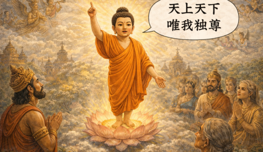 【仏教入門2-4】誤解されがちな「天上天下唯我独尊」の本当の意味とは？