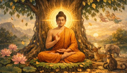 【仏教入門3-2】ブッダが悟りに至ったときに語った言葉とは？悟りと輪廻からの解脱の意味