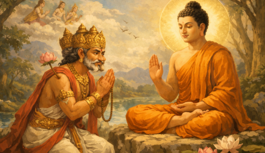 【仏教入門4-2】ブッダは教えを広めるのをためらったのか？梵天勧請と仏教の布教の始まり