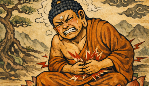 ブッダ　腹痛